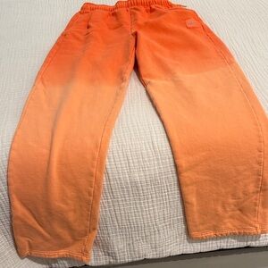 ALO Yoga Orange ombré Joggers